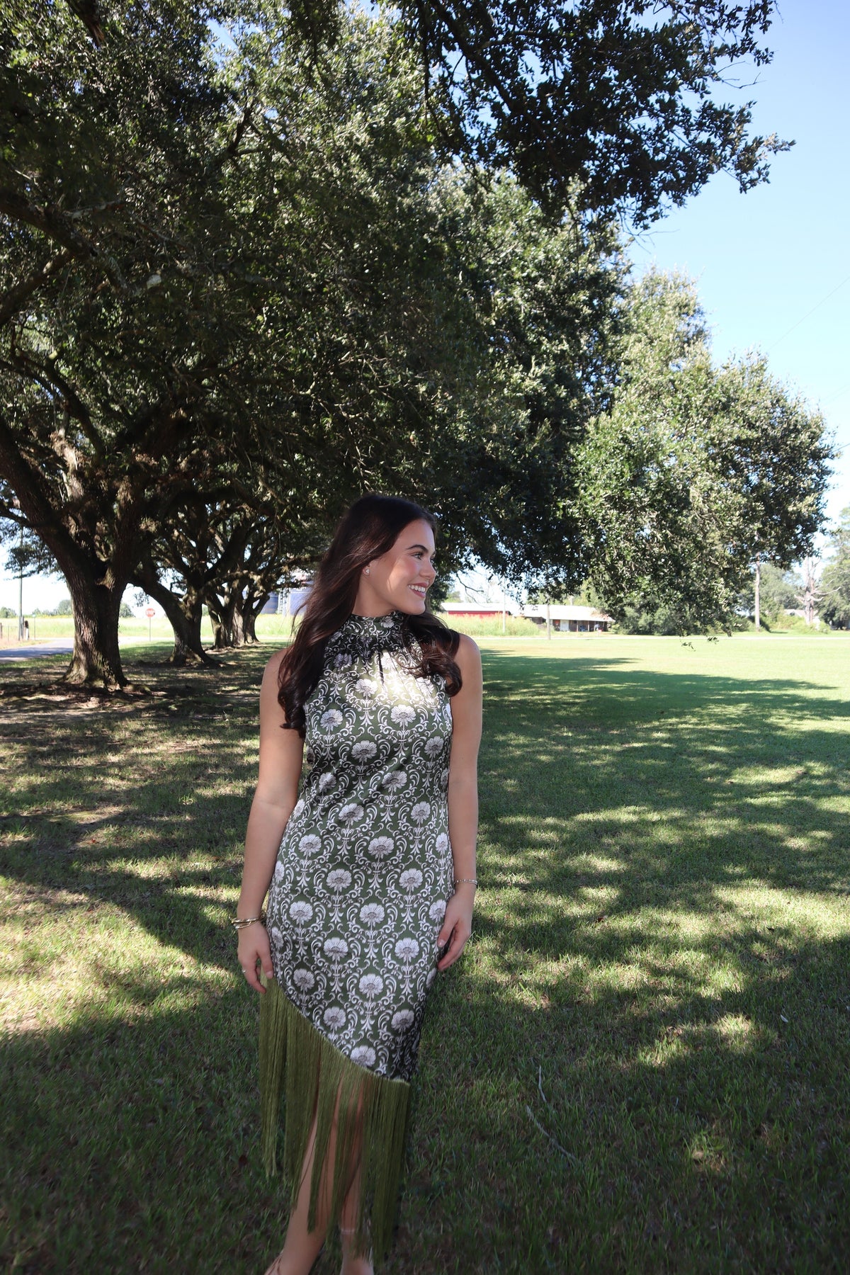 Juliette Fringe Midi Dress