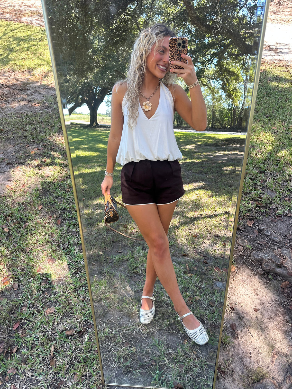 Hometown Shorts- Brown