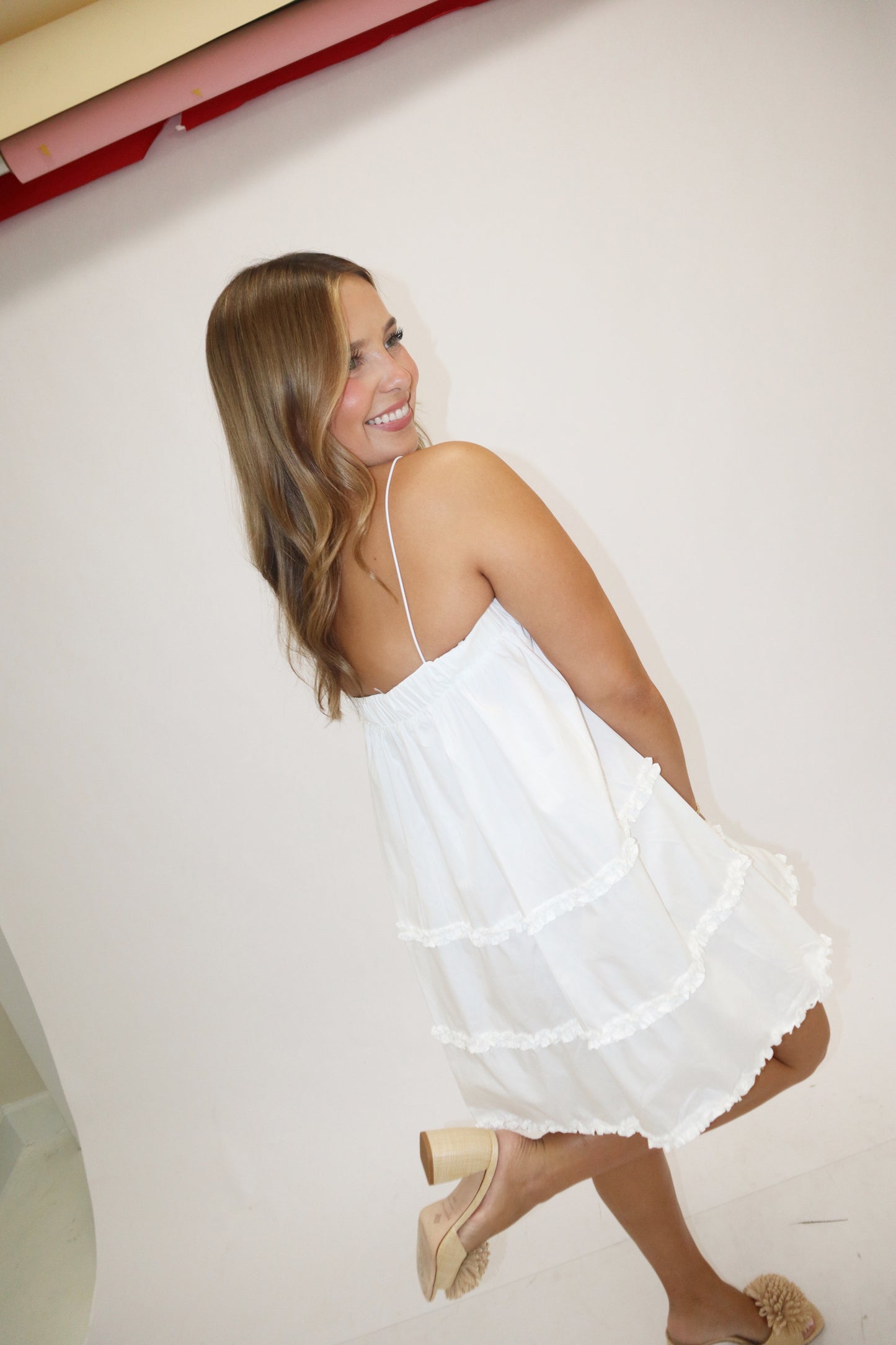 Tide Dress- White