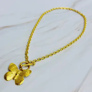 Butterfly Statement Necklace