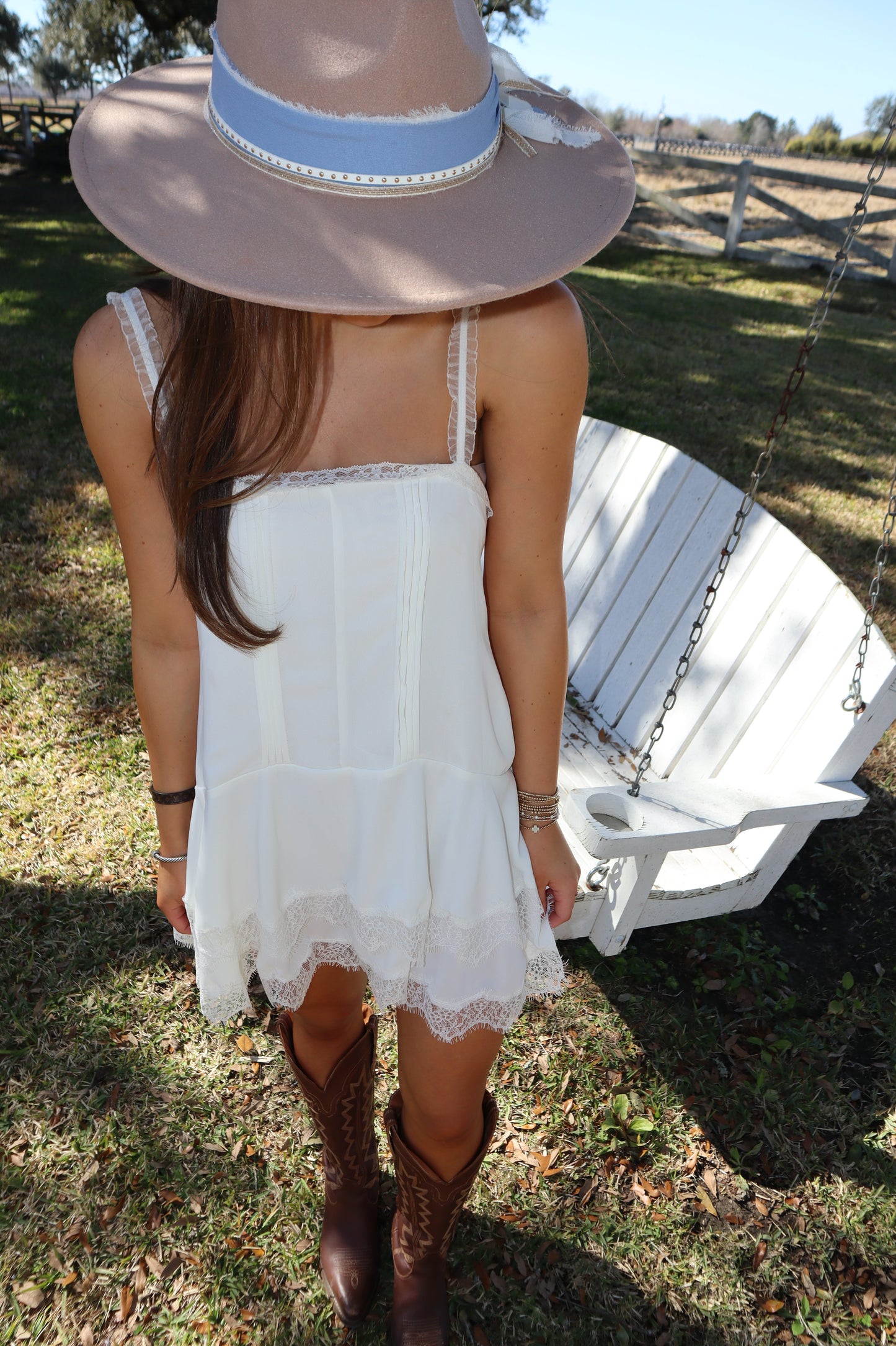 Prairie Dress- Cream