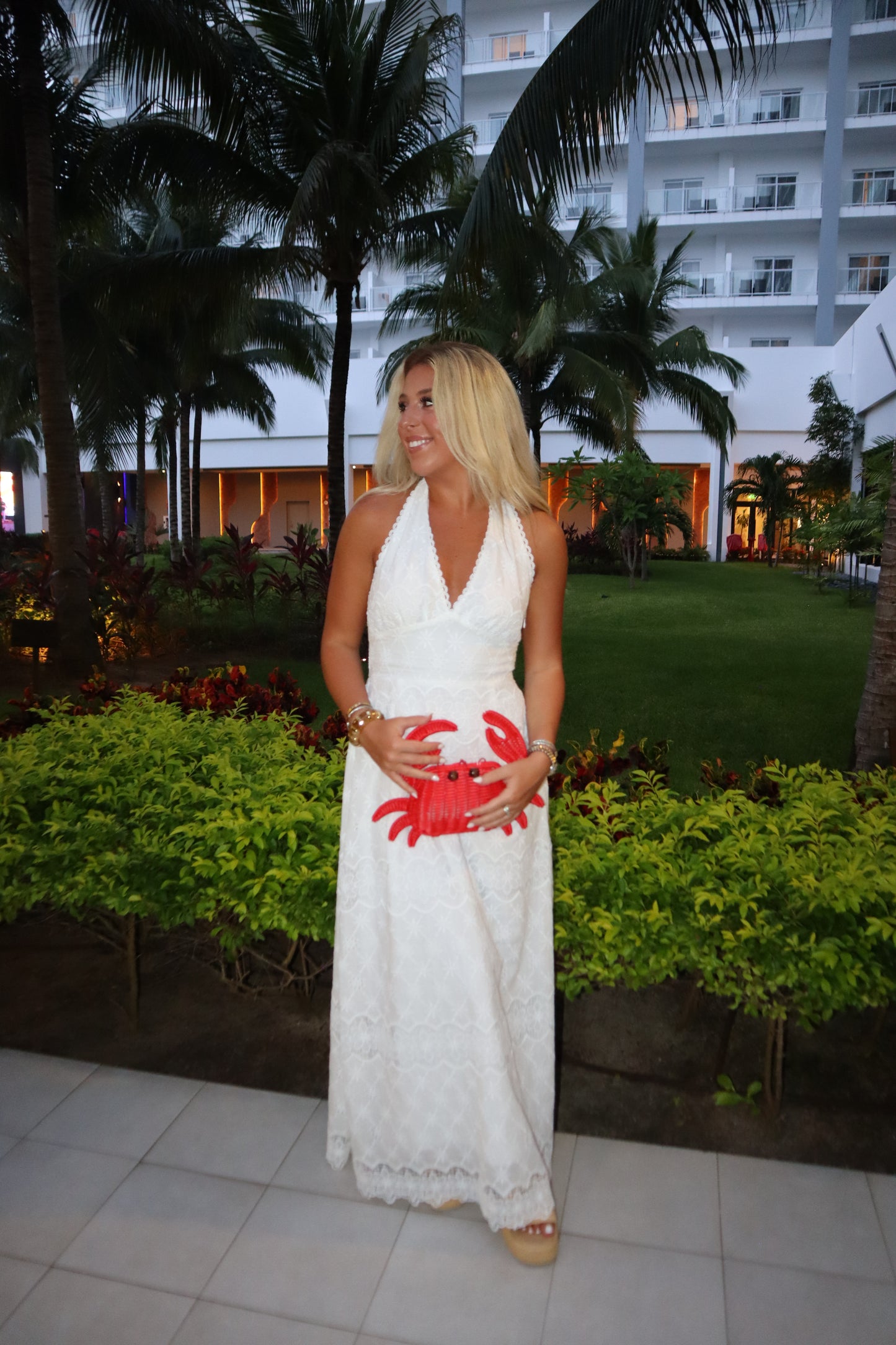 Isla Halter Maxi Dress