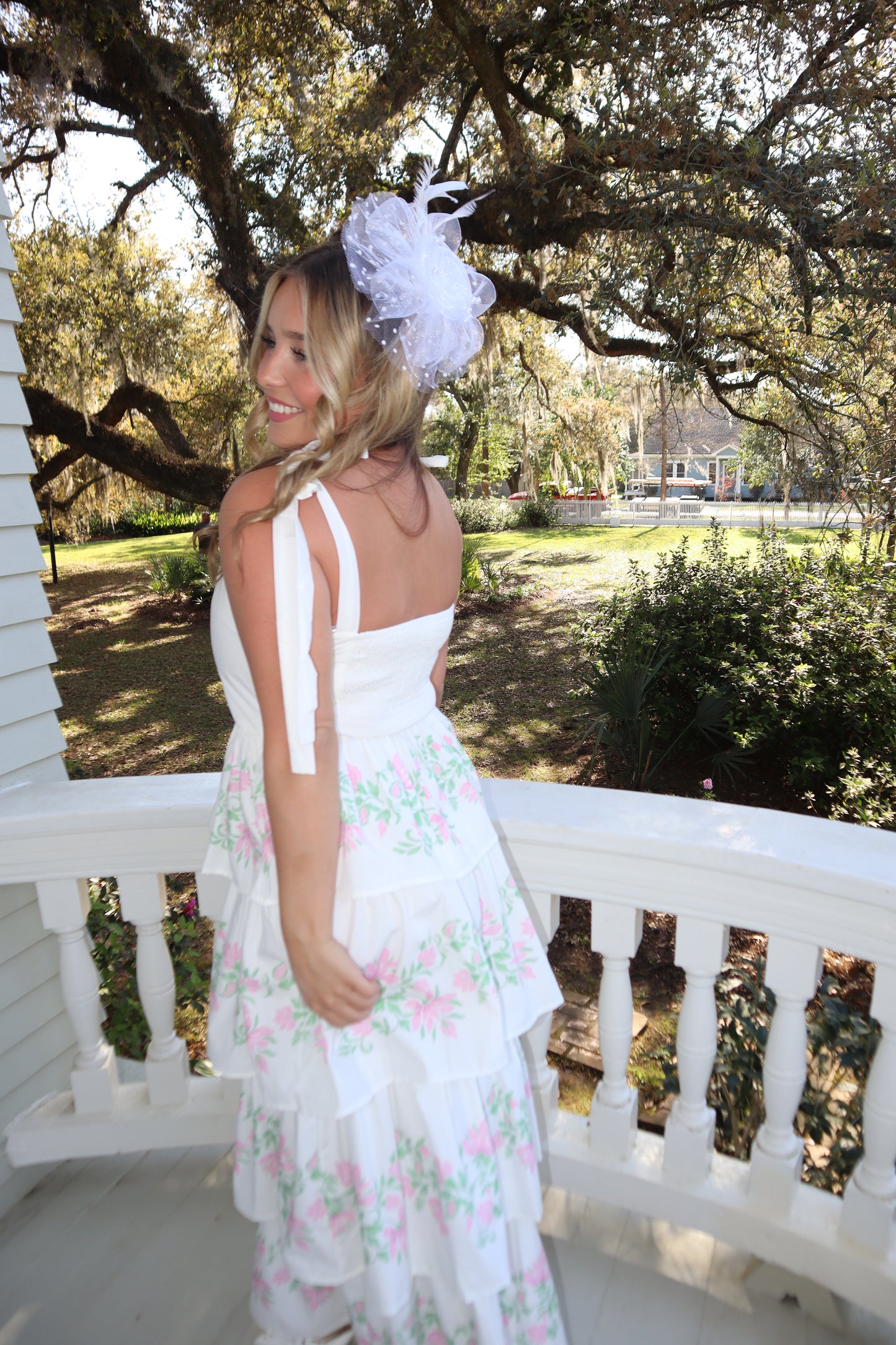 Lucky Tiered Ruffle Maxi Dress