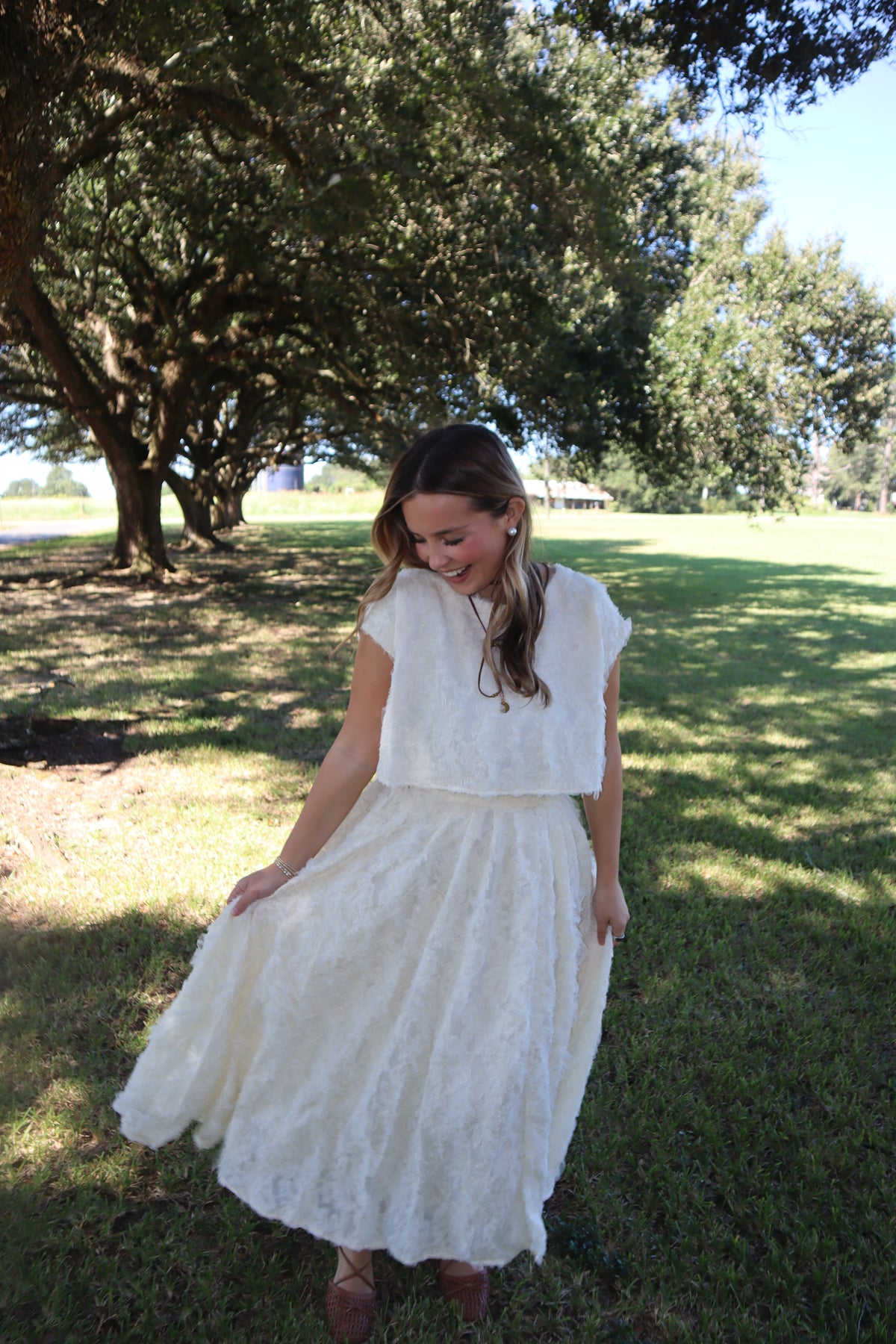 Toasted Maxi Set- Cream