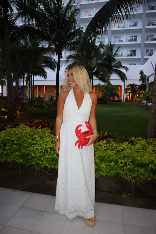 Isla Halter Maxi Dress