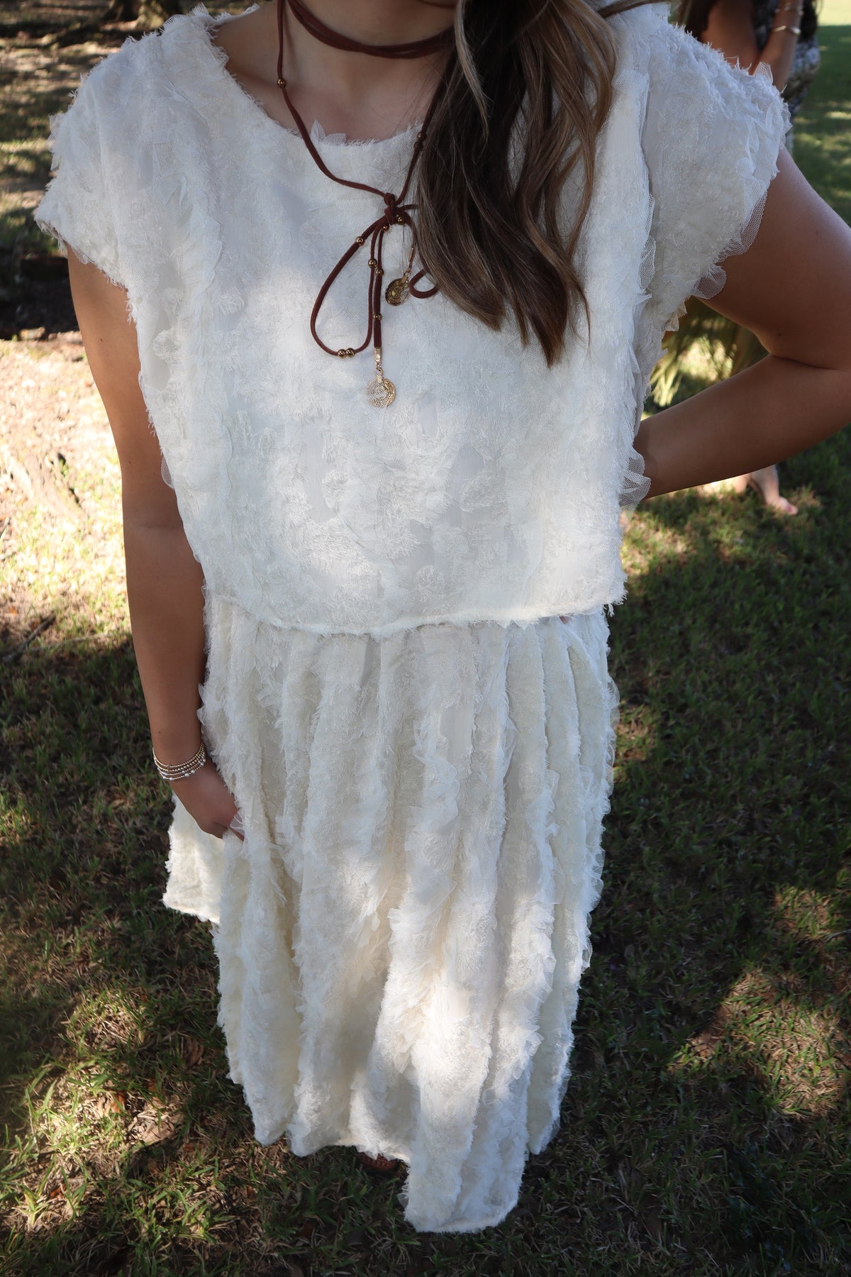 Toasted Maxi Set- Cream