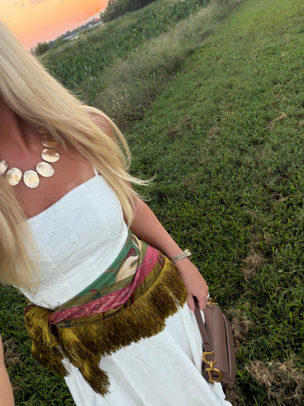 PREORDER! Crane Olive Fringe Scarf- SHIPS MIDDLE OF OCTOBER!!