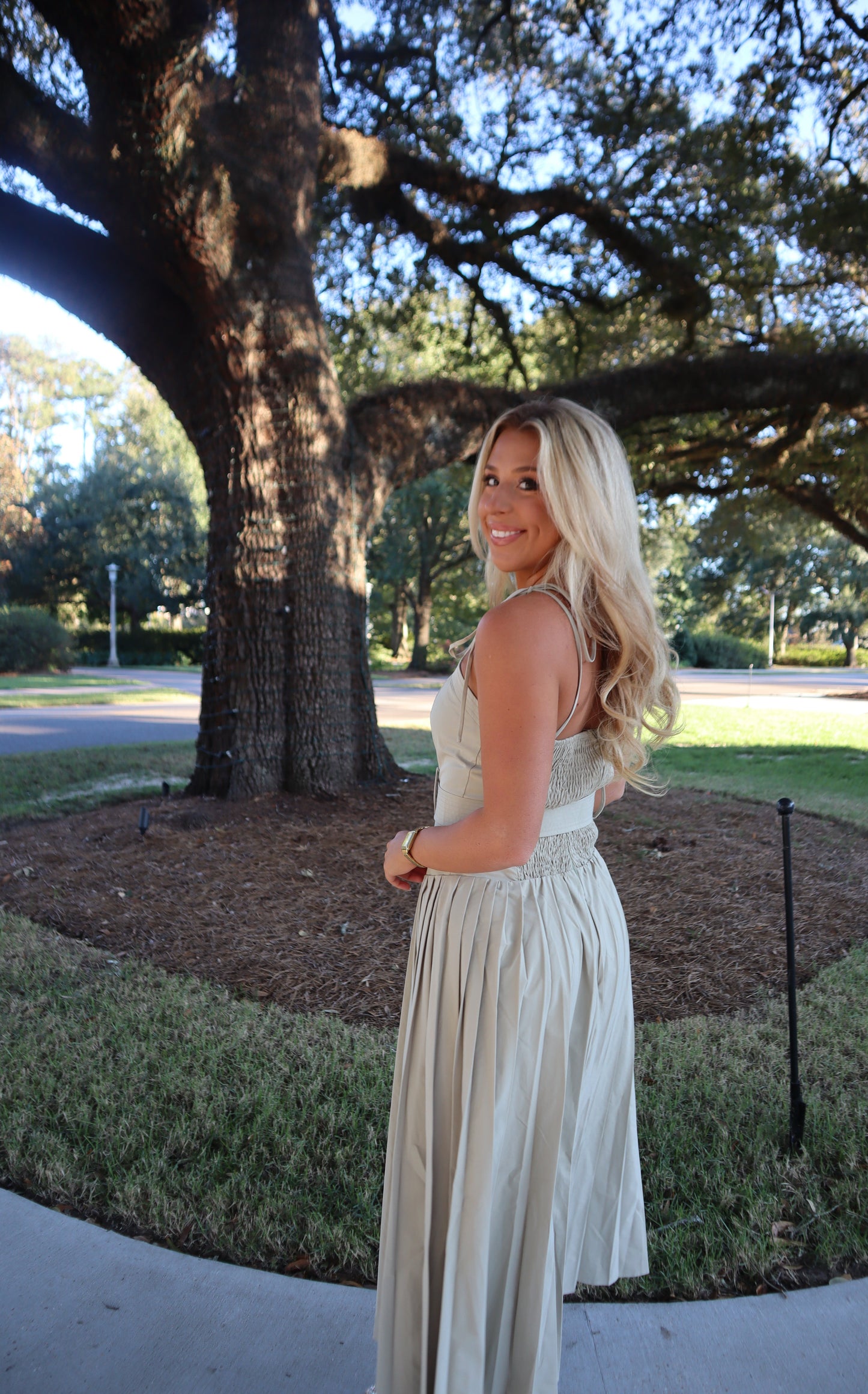 Savannah Belted Maxi Dress