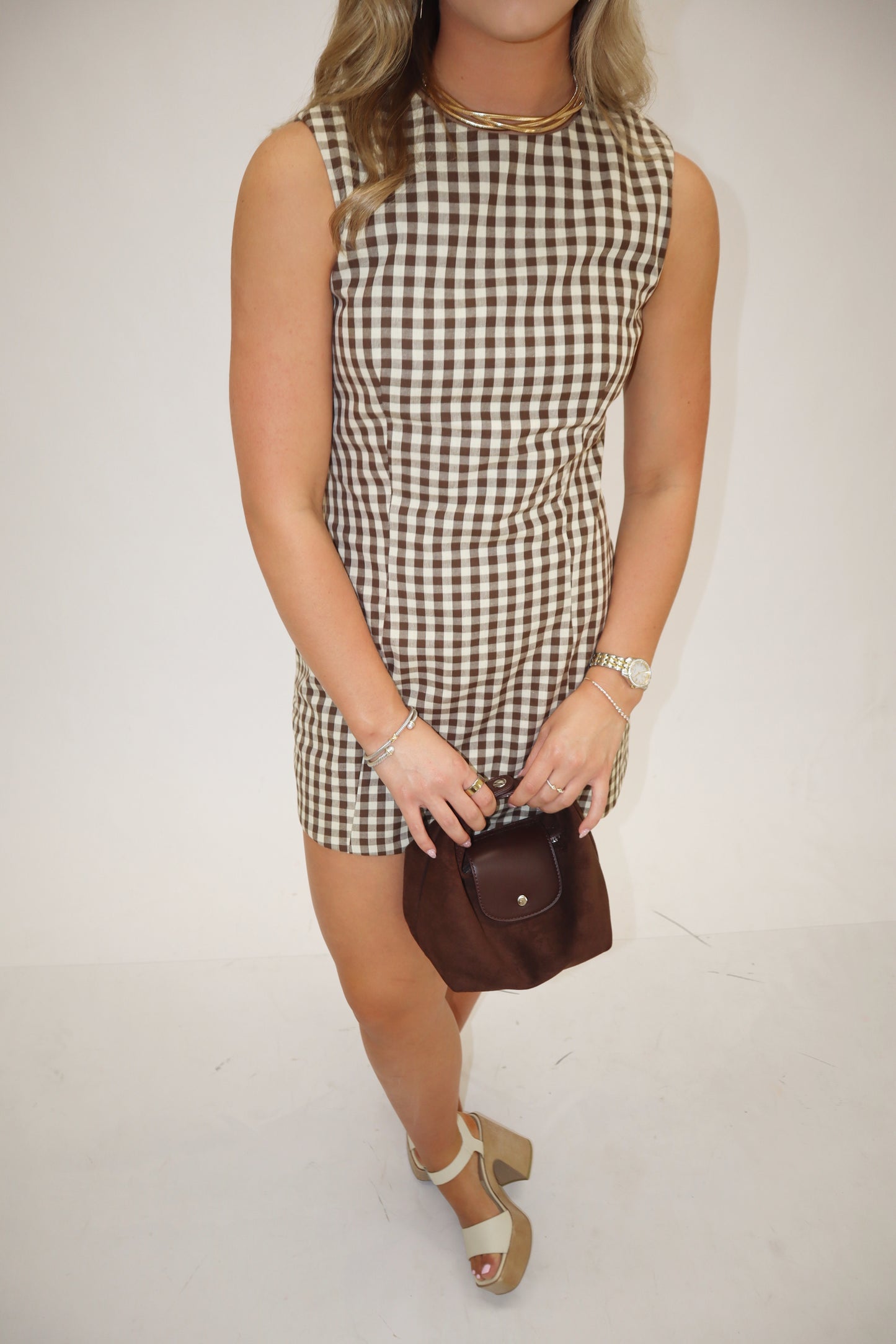 Kaitlyn Gingham Dress