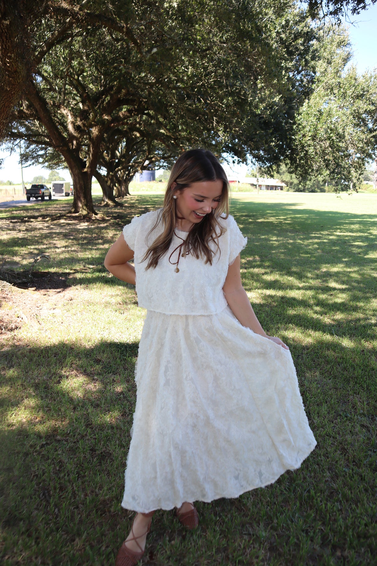 Toasted Maxi Set- Cream