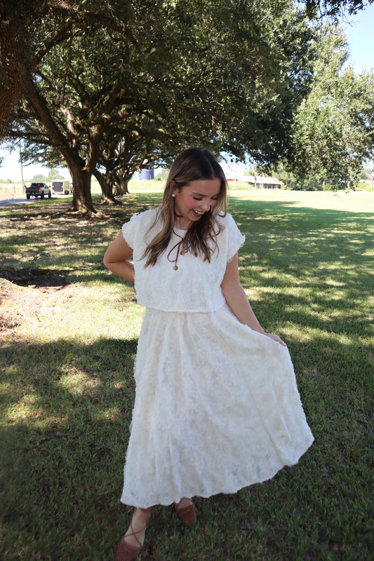 Toasted Maxi Set- Cream