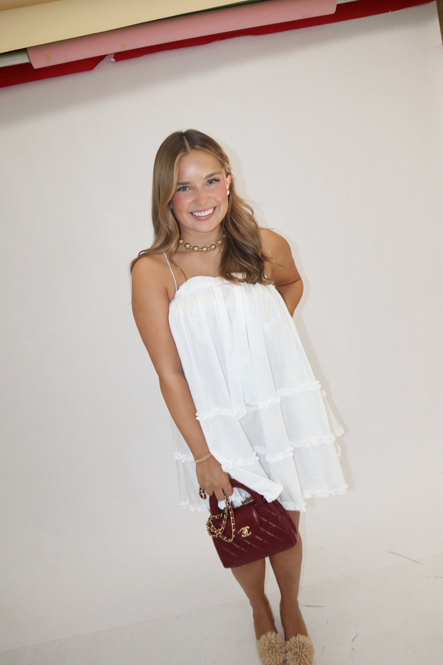 Tide Dress- White