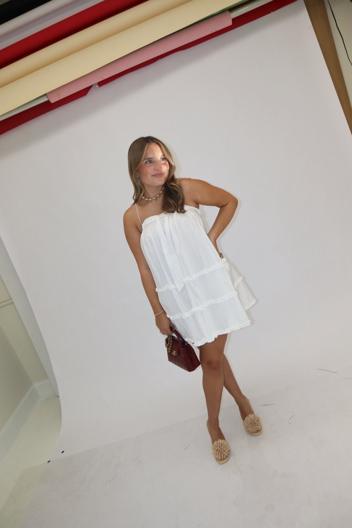 Tide Dress- White
