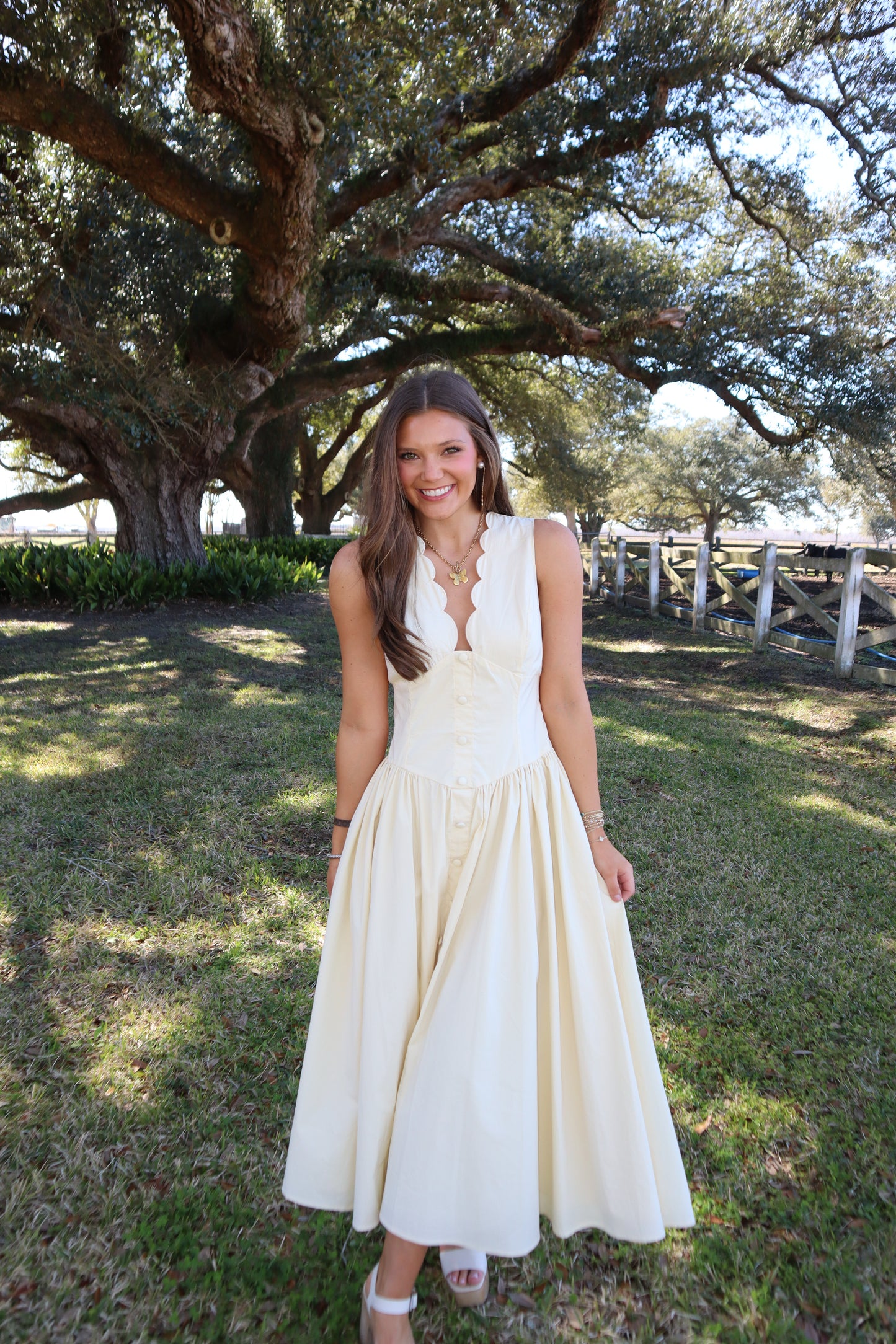 Daisy Dress- Light Yellow