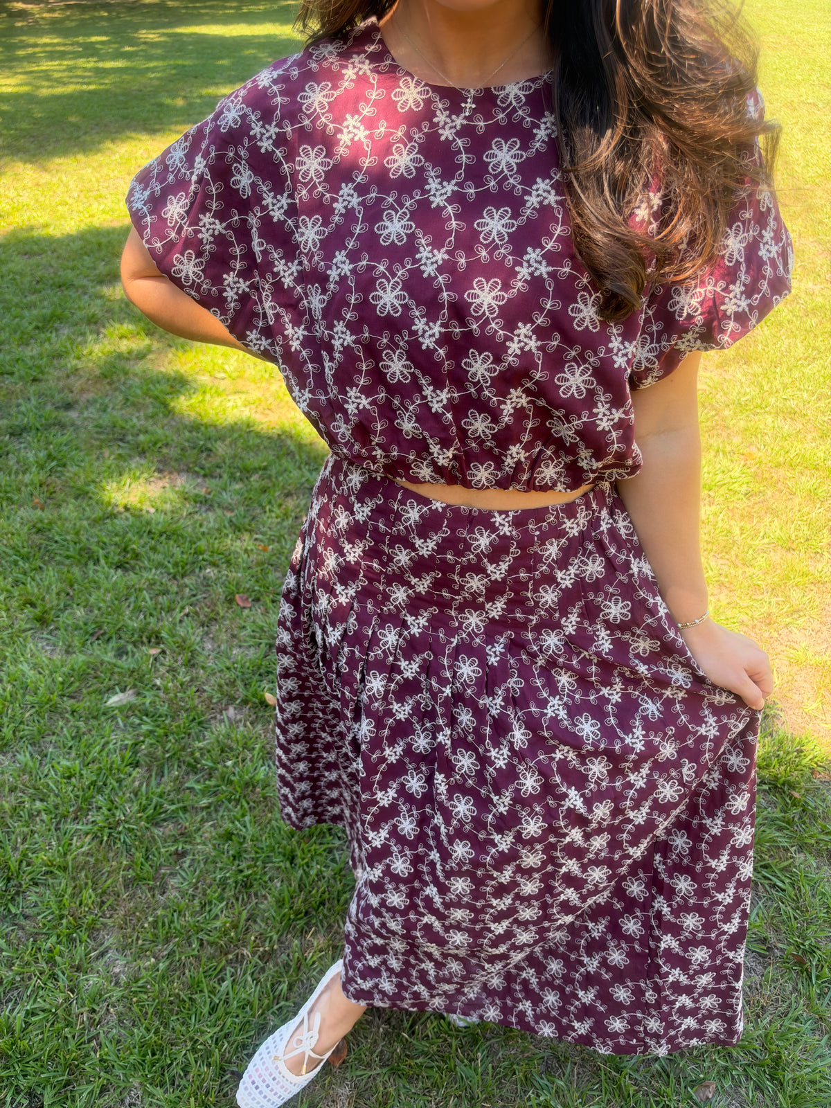 Harvest Set- Maroon