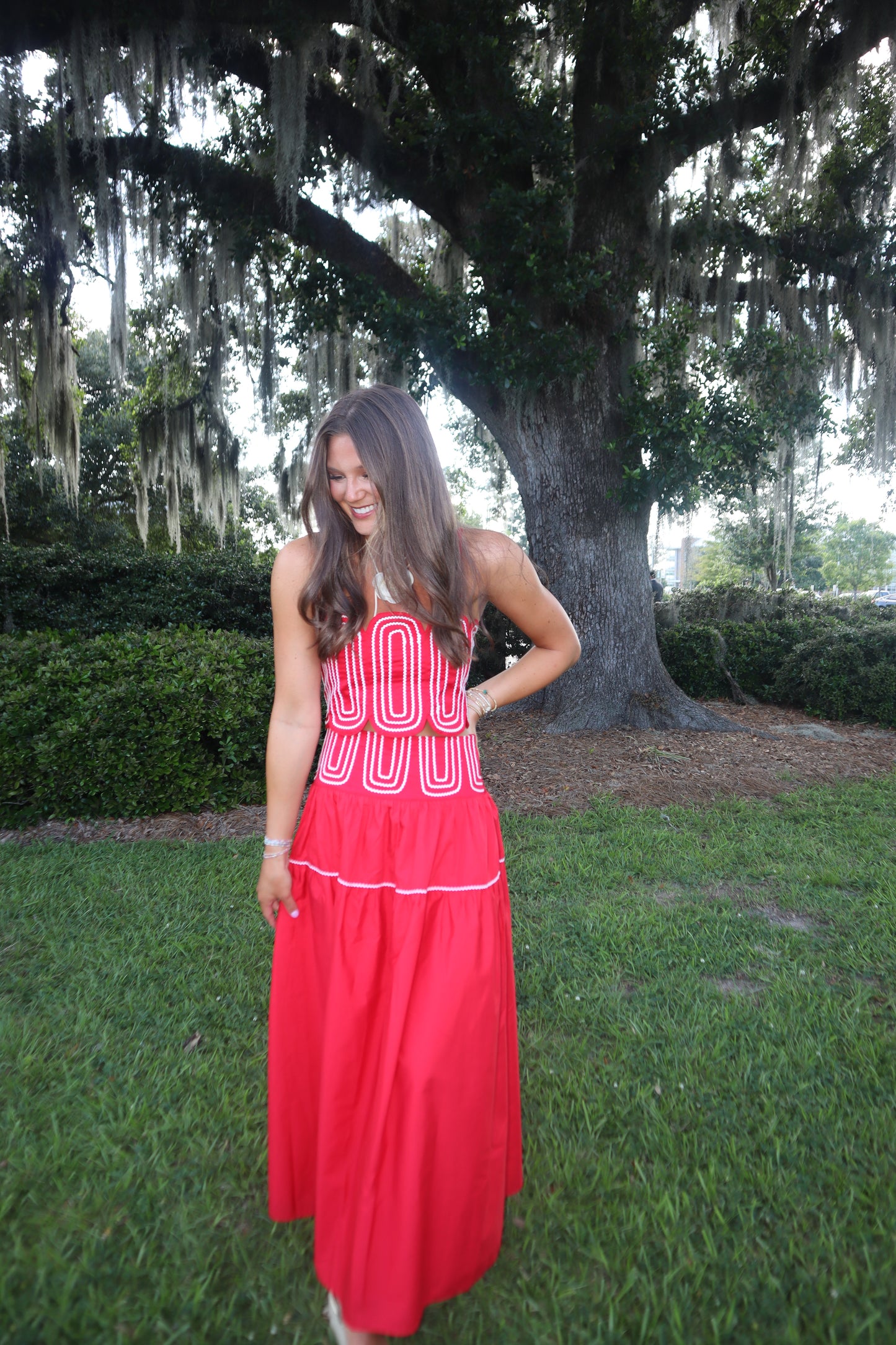 Geaux Set- Red/White