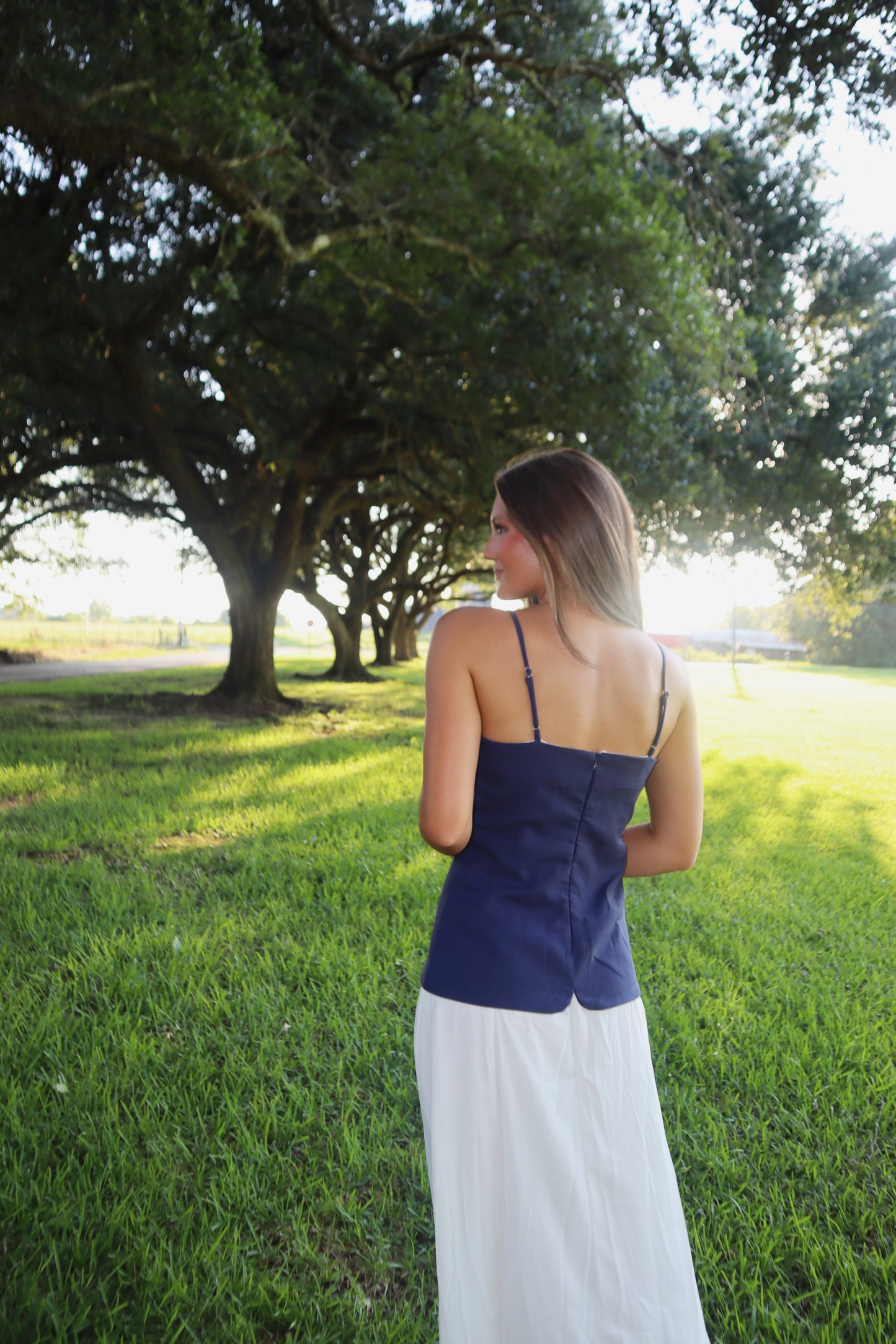 Starlet Maxi Dress- Navy