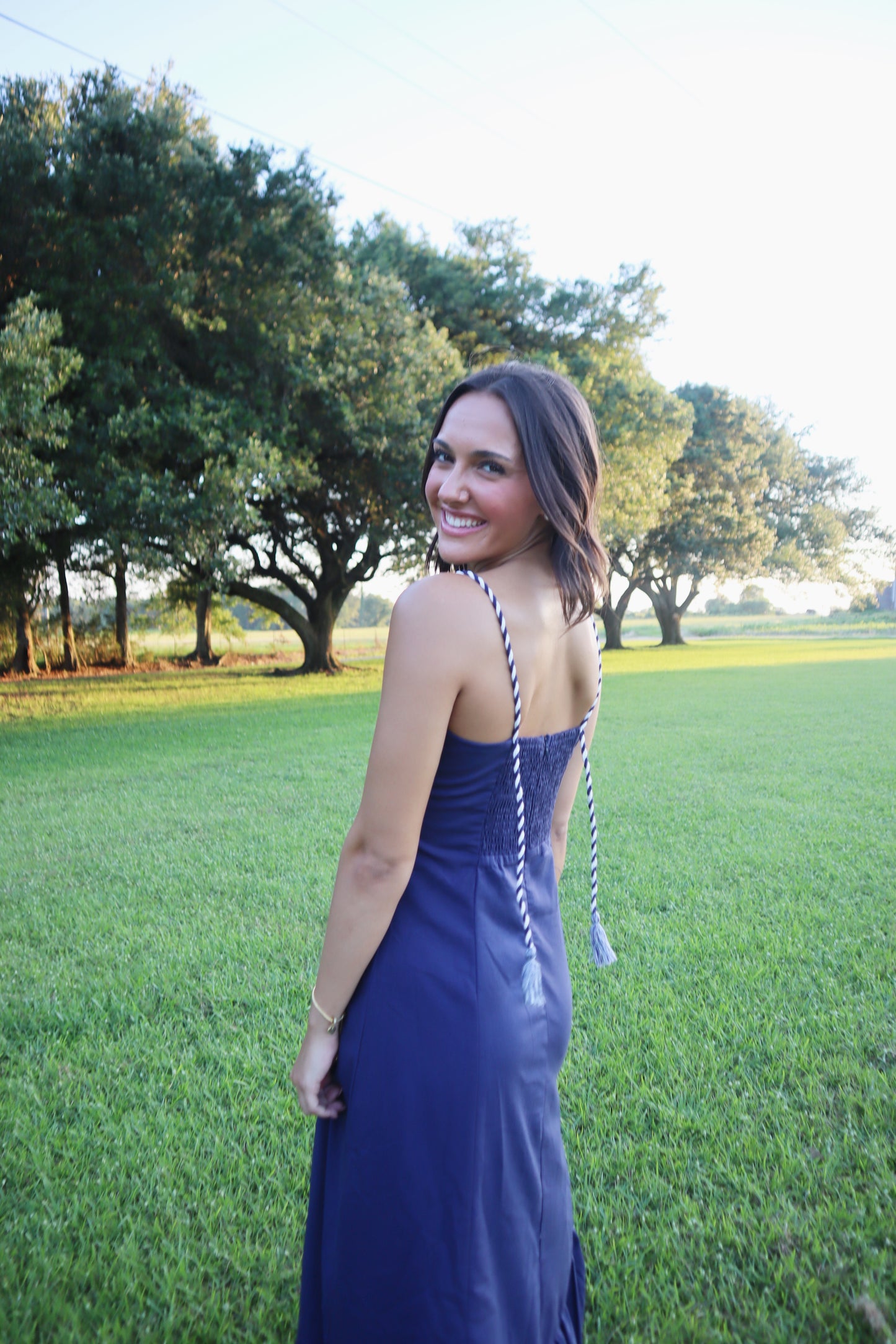 Glory Maxi Dress- Navy