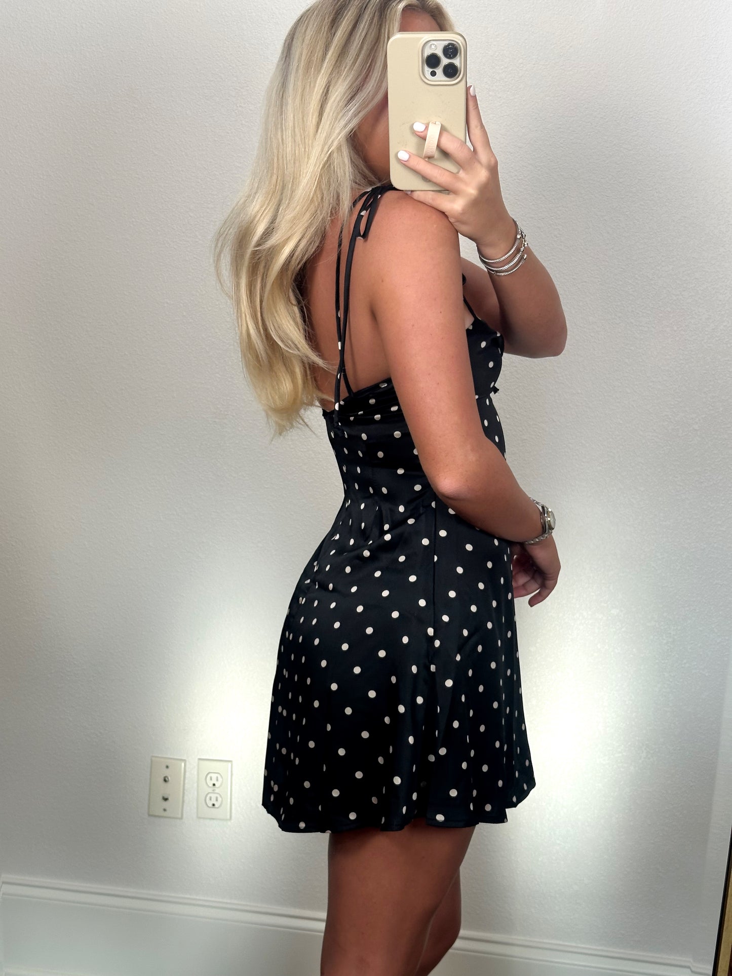 Oak Mini Dress- Polka Dots