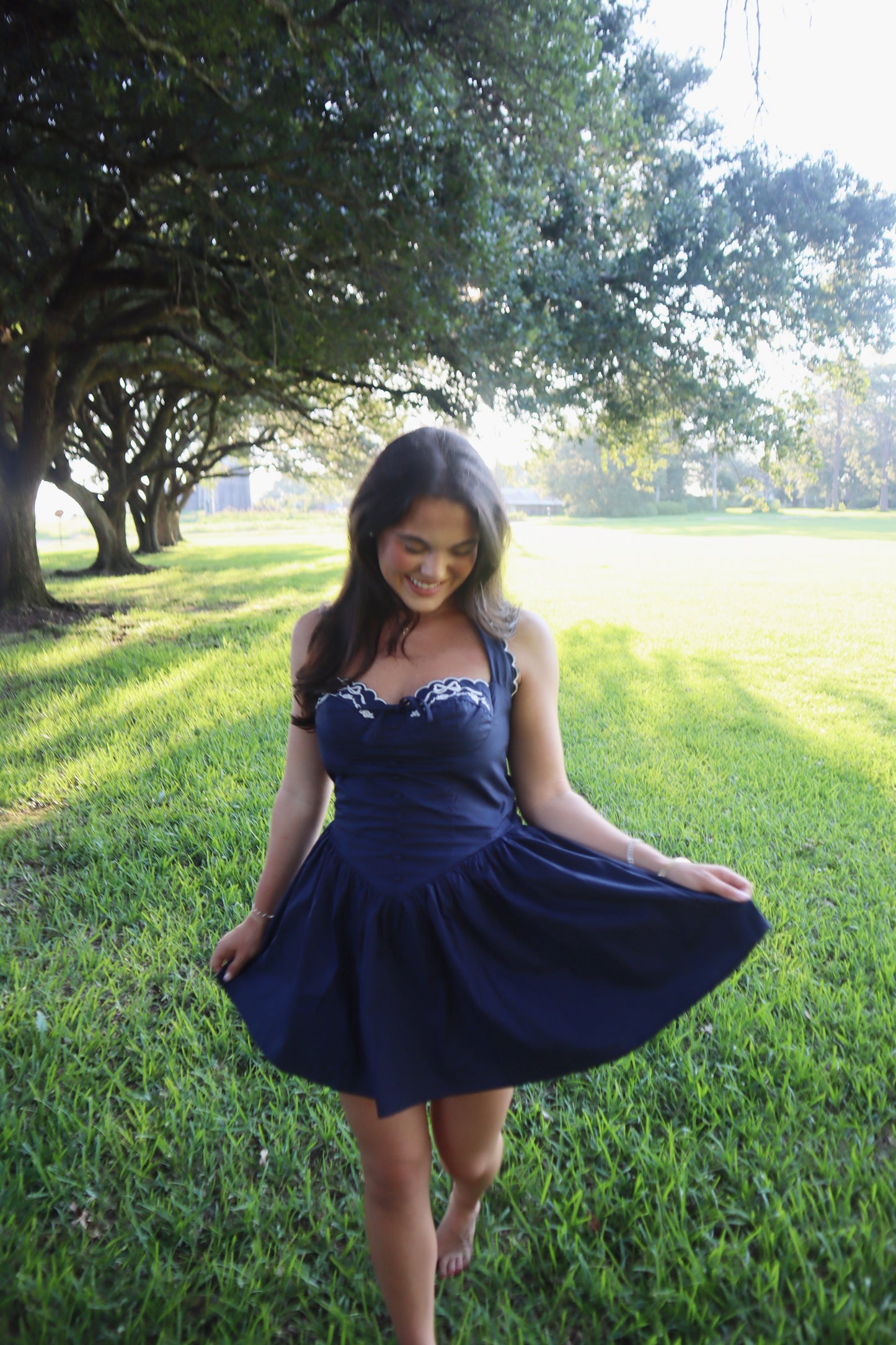 Liberty Mini Halter Dress